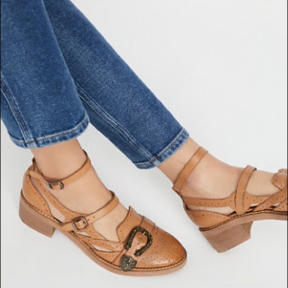 Free People Thunderbird Oxford Sandal (Rare)